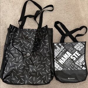 Lululemon Reusable Shopping Bags